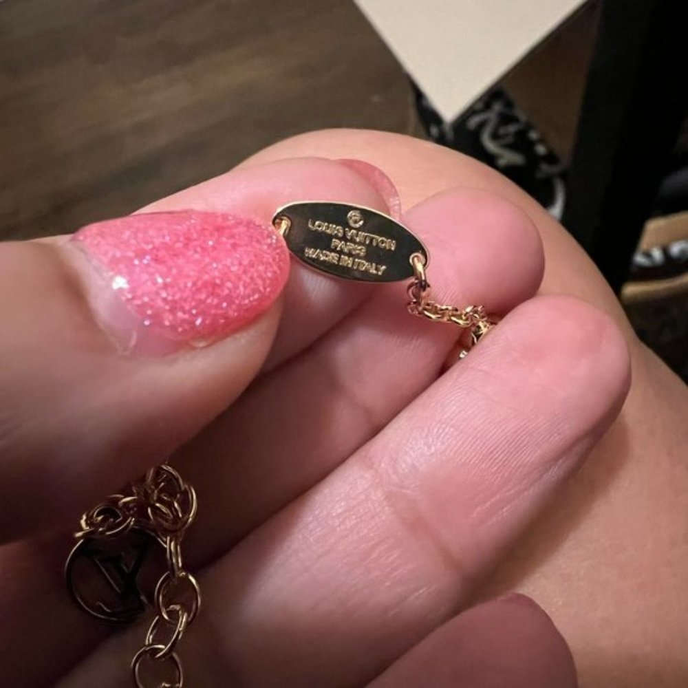 Authentic Louis Vuitton Flower Bracelet - Picture 3 of 9